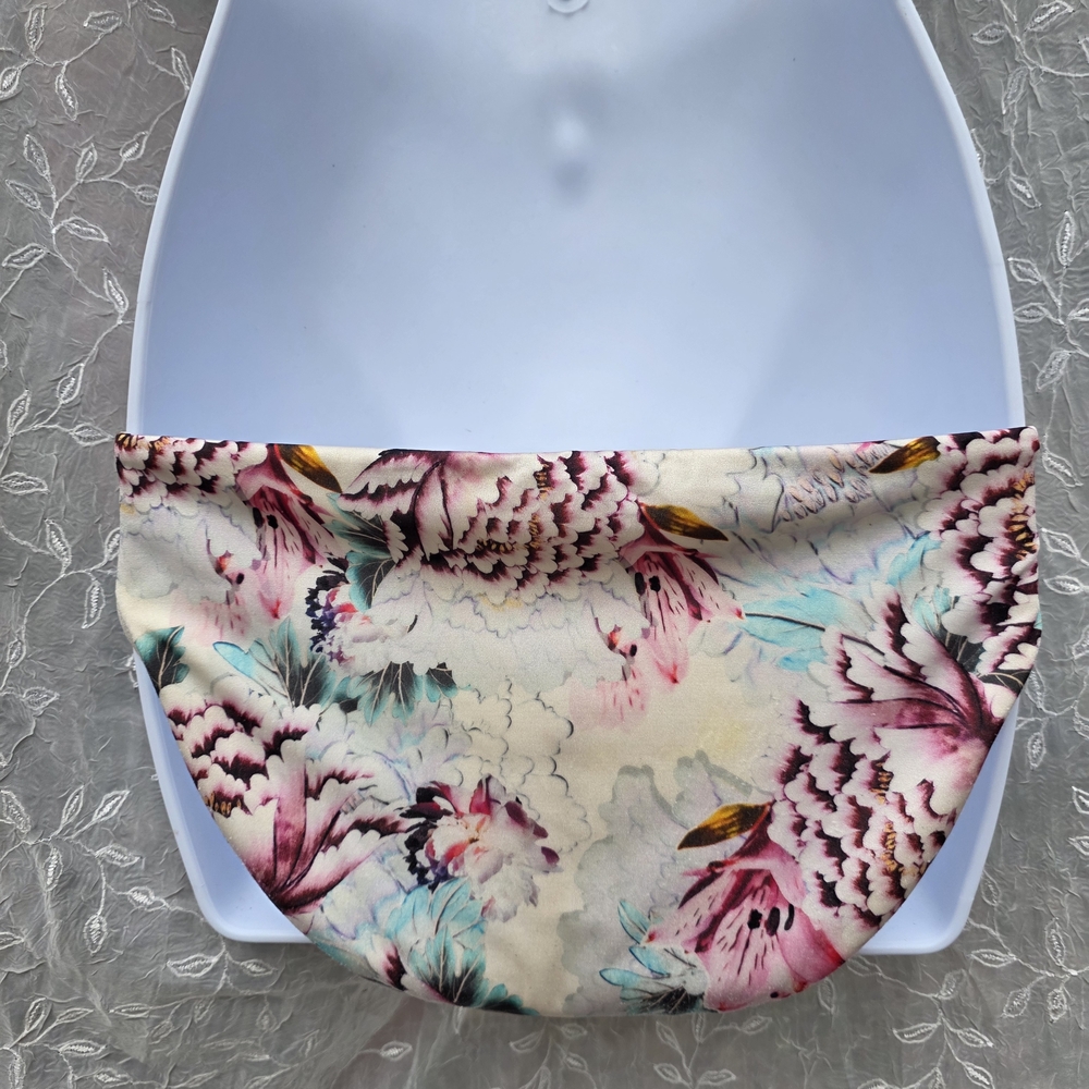 Athleta Bikini, String Pink, Cream Bikini Set, Pool, Beach Swimwear Two Piece - Picture 11 of 12